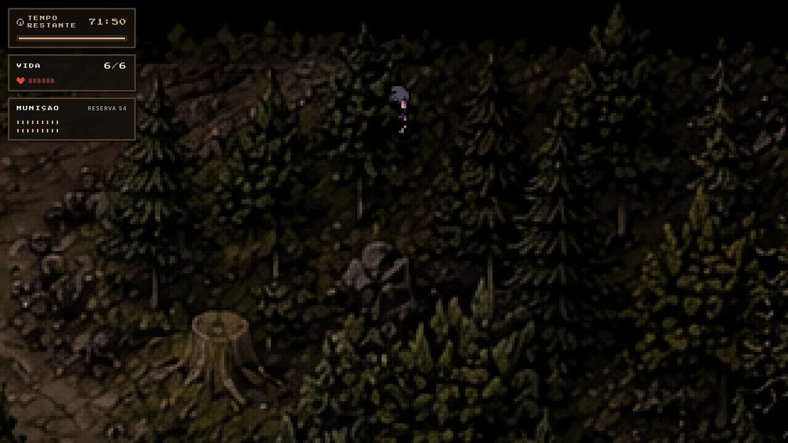 Dark forest crossing in 72 Hours to Live